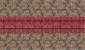 Brick Street, w/Brick Track Center